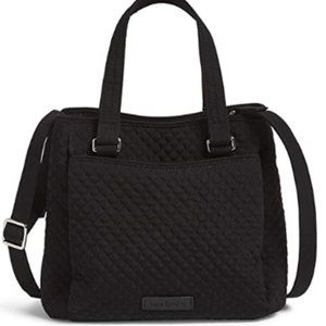 Microfiber Mini Multi-Compartment Crossbody Purse